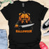 Halloween - V3 - Bulldog Pumpkin Head T-Shirt